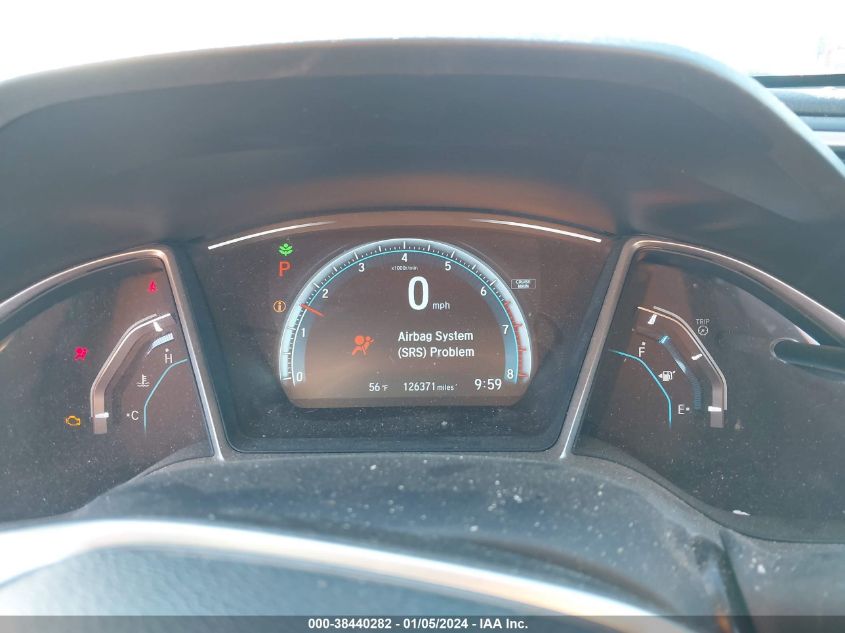 2016 HONDA CIVIC EXL - 19XFC1F75GE206556