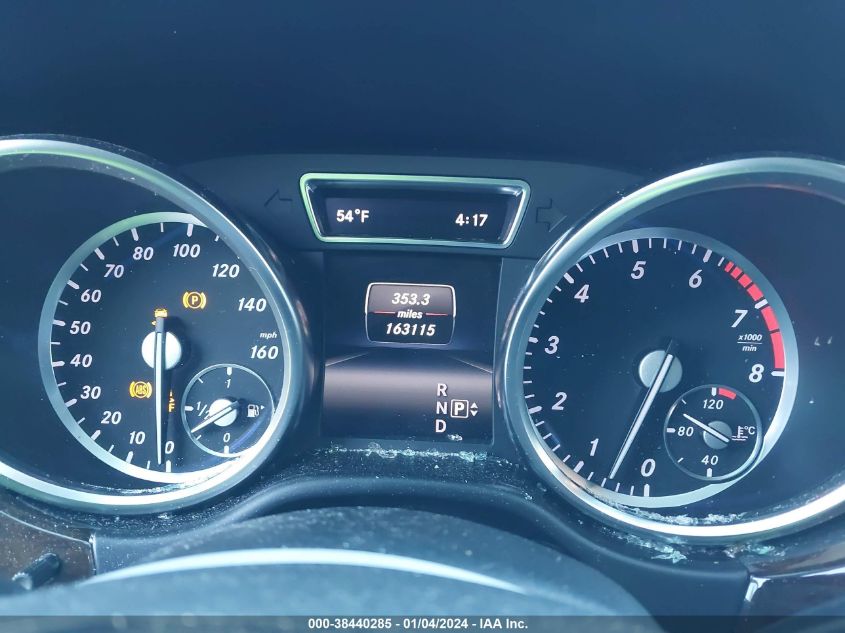 2014 MERCEDES-BENZ ML 350 4MATIC 4JGDA5HB7EA391145