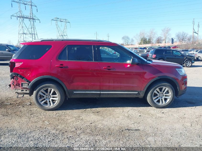 2019 FORD EXPLORER XLT - 1FM5K8D88KGA26494