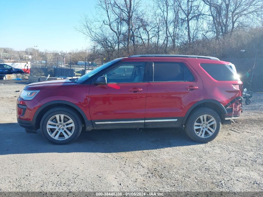 2019 FORD EXPLORER XLT - 1FM5K8D88KGA26494