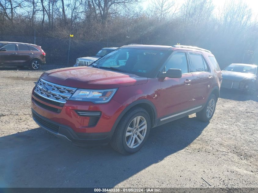 2019 FORD EXPLORER XLT - 1FM5K8D88KGA26494