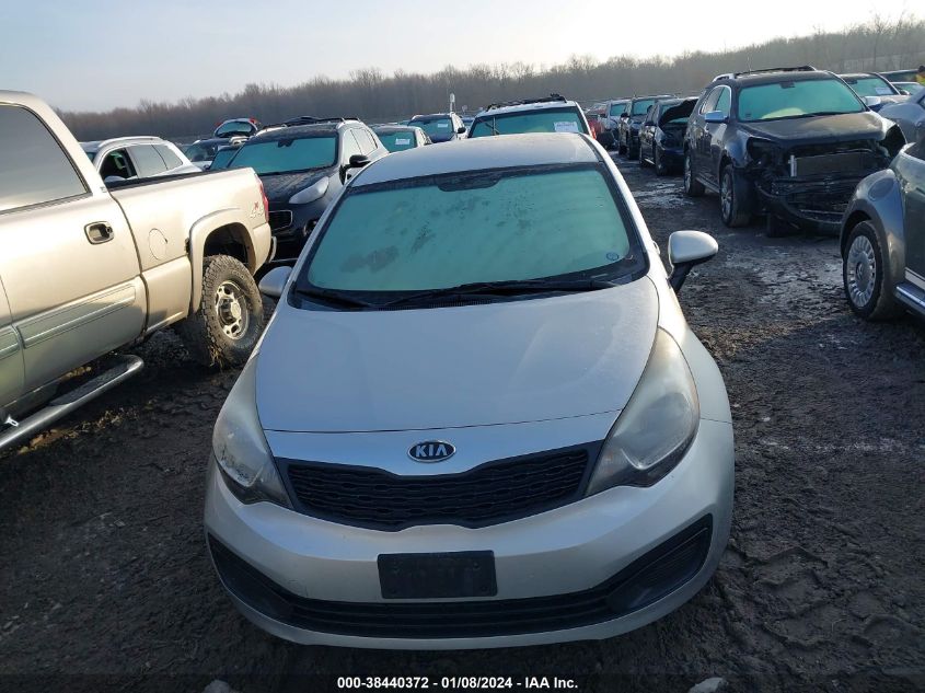 KNADM4A37C6086587 | 2012 KIA RIO