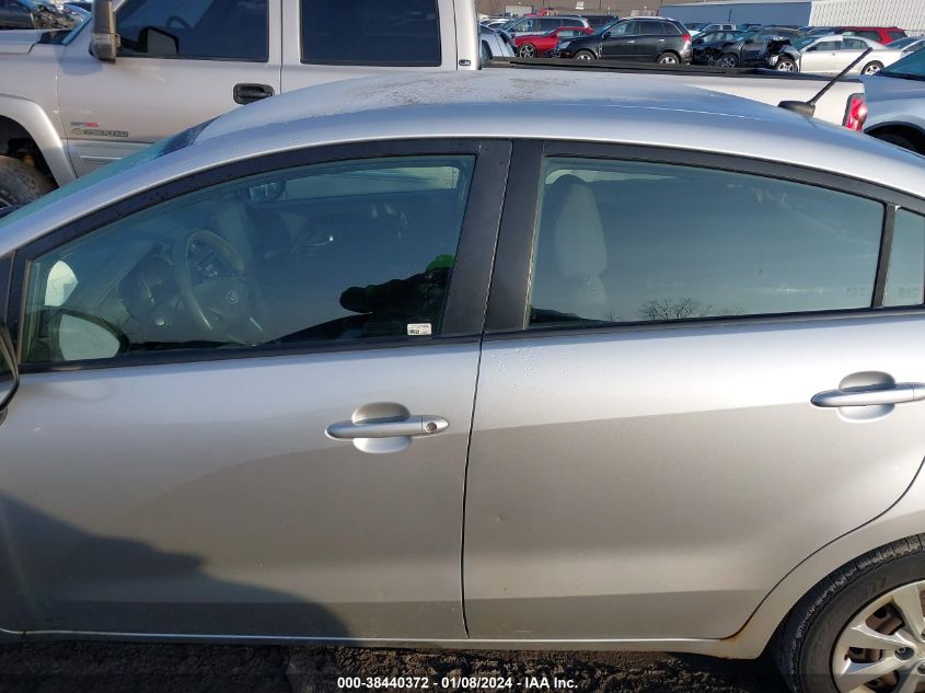 KNADM4A37C6086587 | 2012 KIA RIO