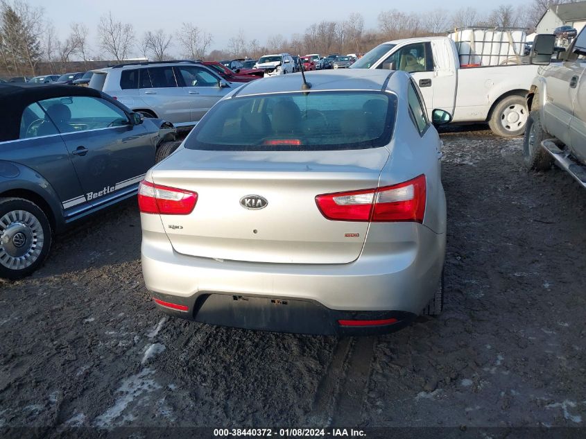 KNADM4A37C6086587 | 2012 KIA RIO