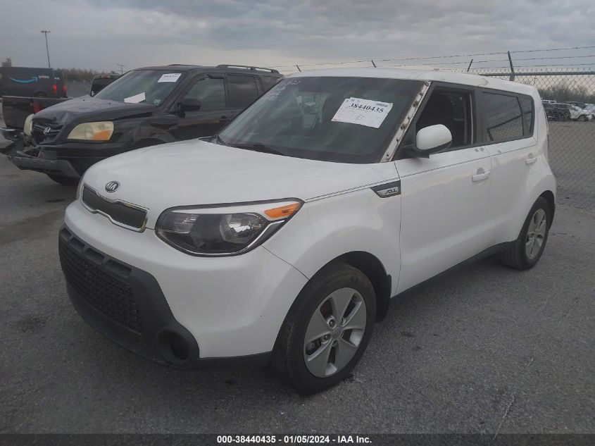 2016 KIA SOUL - KNDJN2A26G7398883