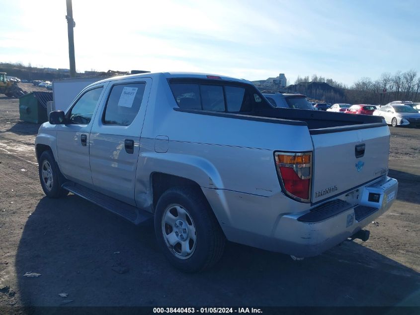 2HJYK16216H561223 | 2006 HONDA RIDGELINE