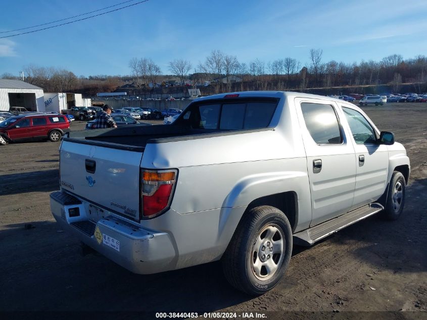 2HJYK16216H561223 | 2006 HONDA RIDGELINE