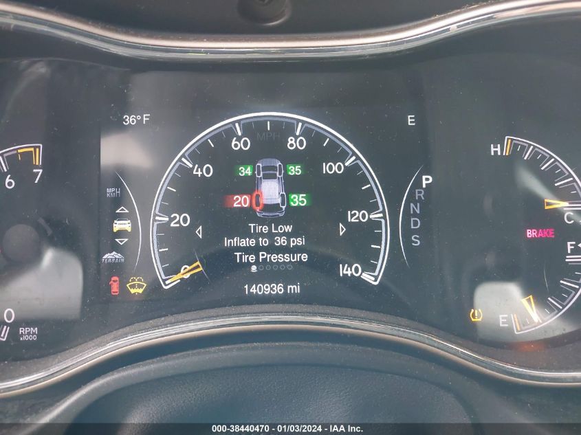 2014 JEEP GRAND CHEROKEE LIMITED - 1C4RJFBG2EC462521