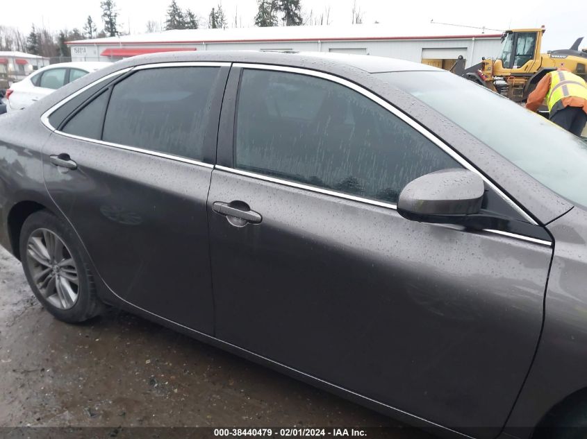 2015 TOYOTA CAMRY SE - 4T1BF1FK9FU943636