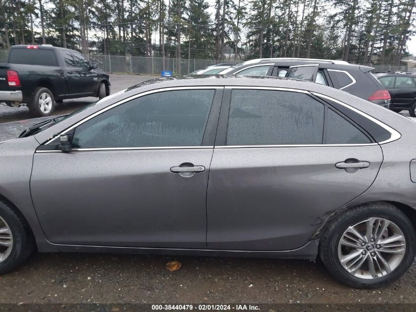 2015 TOYOTA CAMRY SE - 4T1BF1FK9FU943636