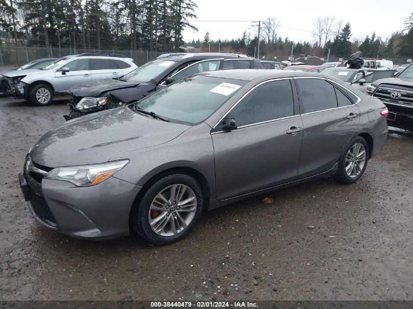 2015 TOYOTA CAMRY SE - 4T1BF1FK9FU943636