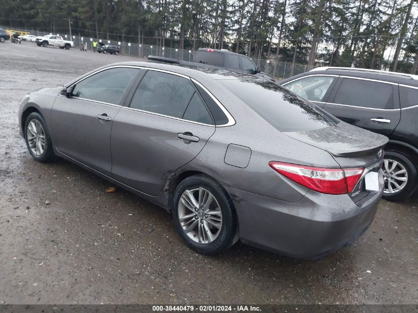 2015 TOYOTA CAMRY SE - 4T1BF1FK9FU943636