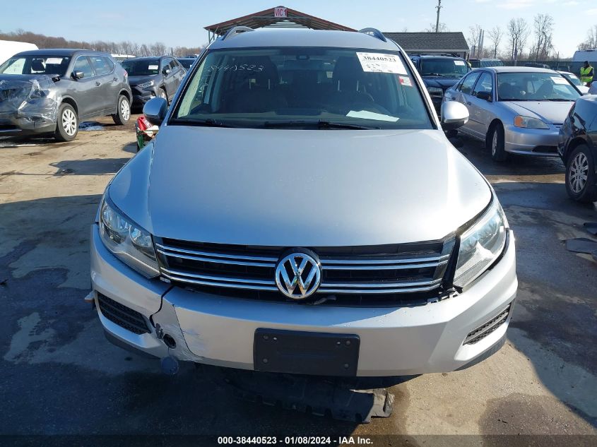 2016 VOLKSWAGEN TIGUAN S/SE/SEL/R-LINE - WVGBV7AX7GW582731