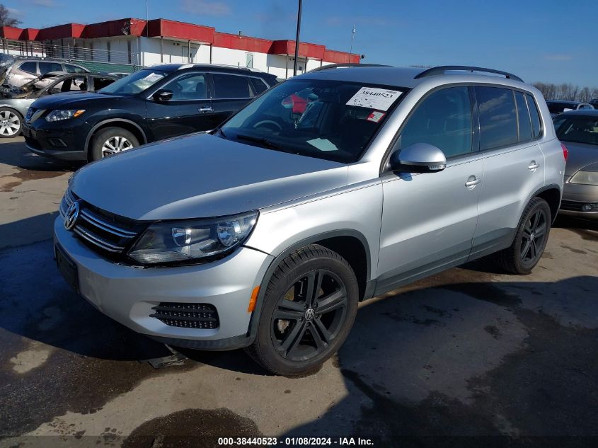 2016 VOLKSWAGEN TIGUAN S/SE/SEL/R-LINE - WVGBV7AX7GW582731