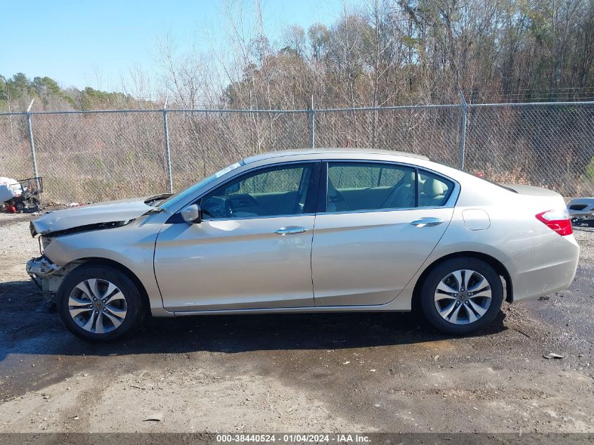 2014 HONDA ACCORD LX - 1HGCR2F35EA261742