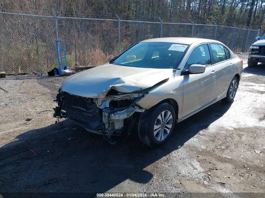 2014 HONDA ACCORD LX - 1HGCR2F35EA261742