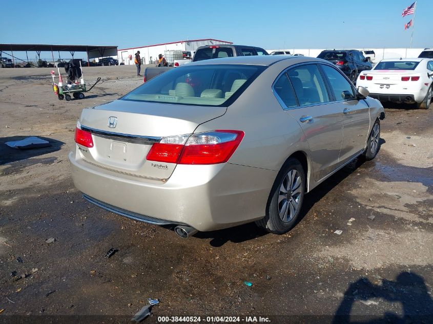2014 HONDA ACCORD LX - 1HGCR2F35EA261742
