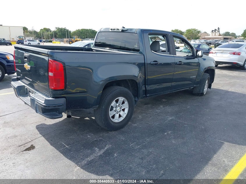 VIN 1GCGSBEAXJ1220022 2018 CHEVROLET COLORADO WT