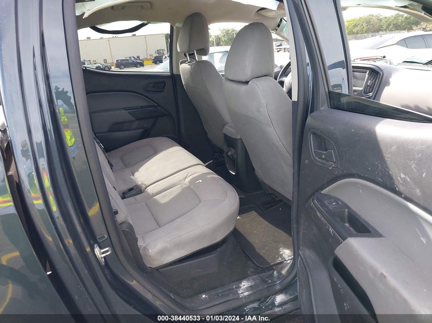 VIN 1GCGSBEAXJ1220022 2018 CHEVROLET COLORADO WT