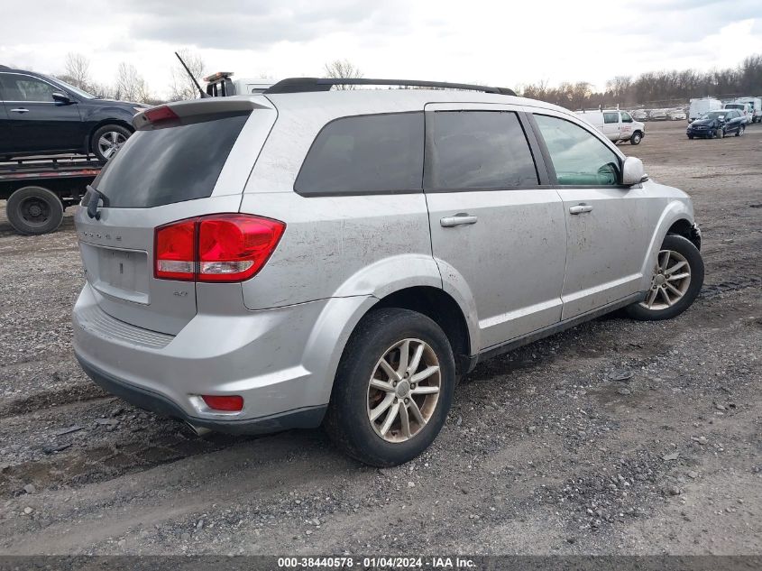 2013 DODGE JOURNEY SXT - 3C4PDDBGXDT549265