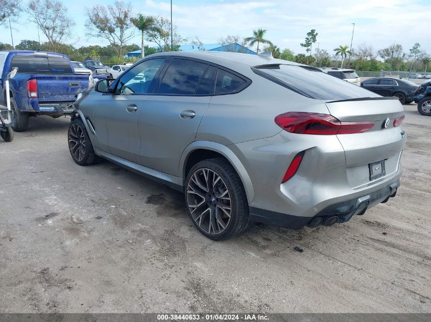VIN 5YMCY0C00P9N67548 2023 BMW X6 M