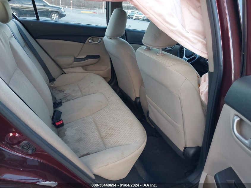 2015 HONDA CIVIC LX - 19XFB2F5XFE212911