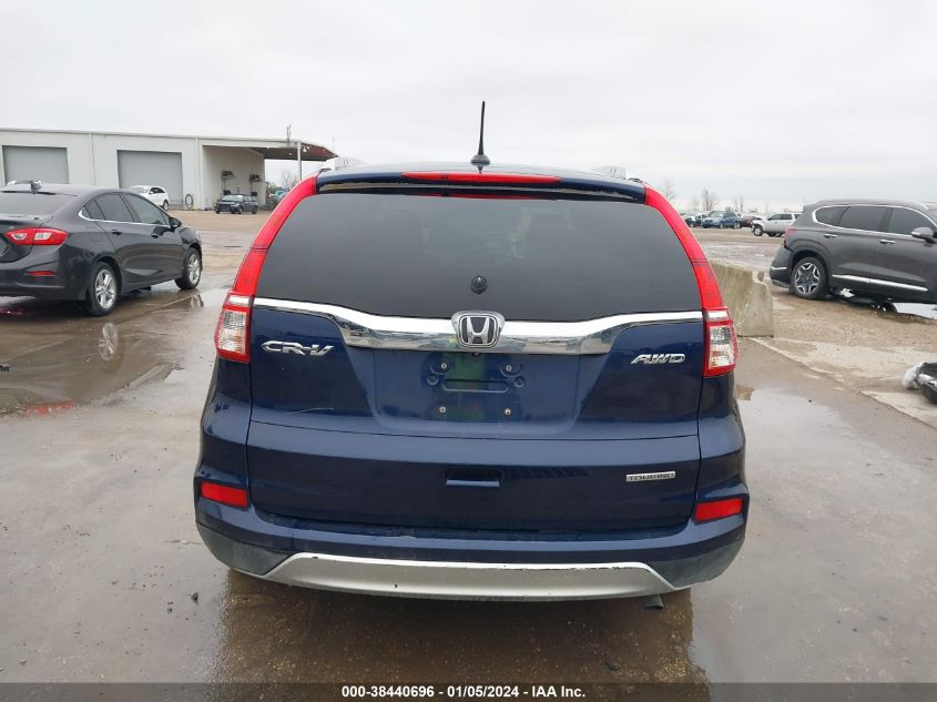 2015 HONDA CR-V TOURING - 5J6RM4H97FL043323
