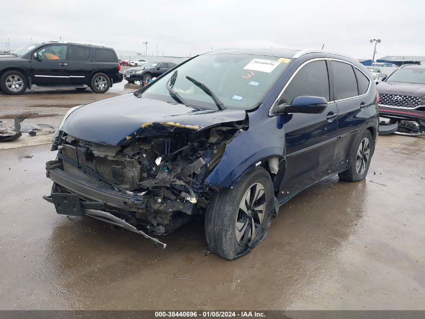 2015 HONDA CR-V TOURING - 5J6RM4H97FL043323