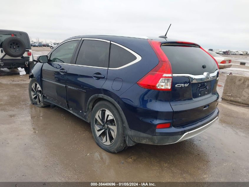 2015 HONDA CR-V TOURING - 5J6RM4H97FL043323