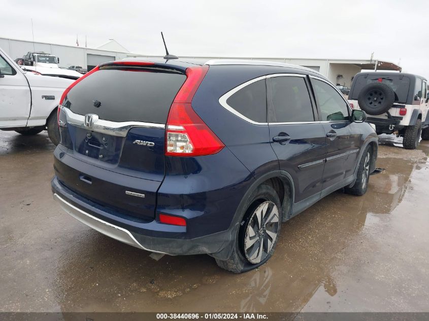 2015 HONDA CR-V TOURING - 5J6RM4H97FL043323