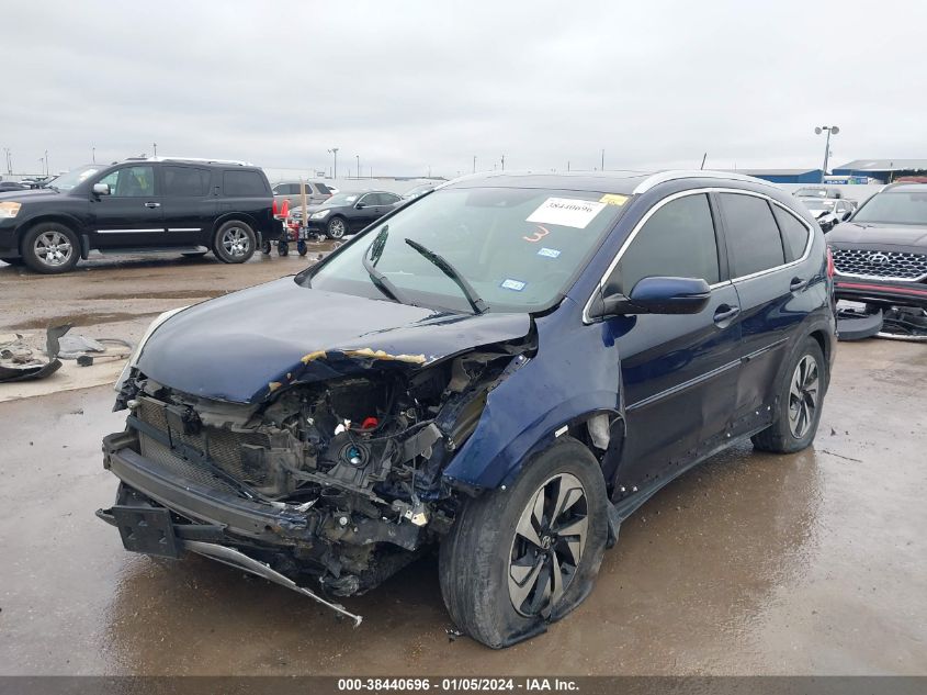 2015 HONDA CR-V TOURING - 5J6RM4H97FL043323