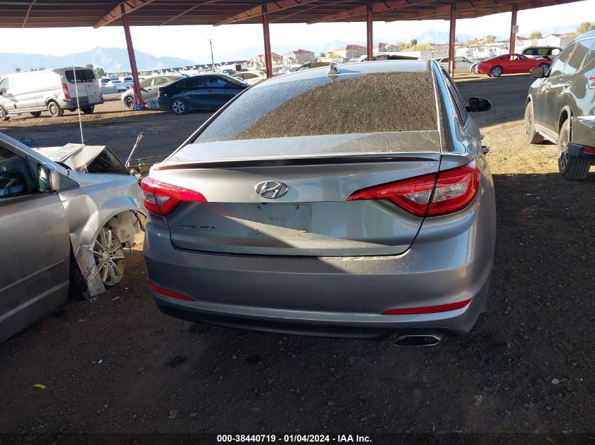 2016 HYUNDAI SONATA SE - 5NPE24AF7GH279499