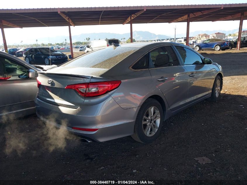 2016 HYUNDAI SONATA SE - 5NPE24AF7GH279499