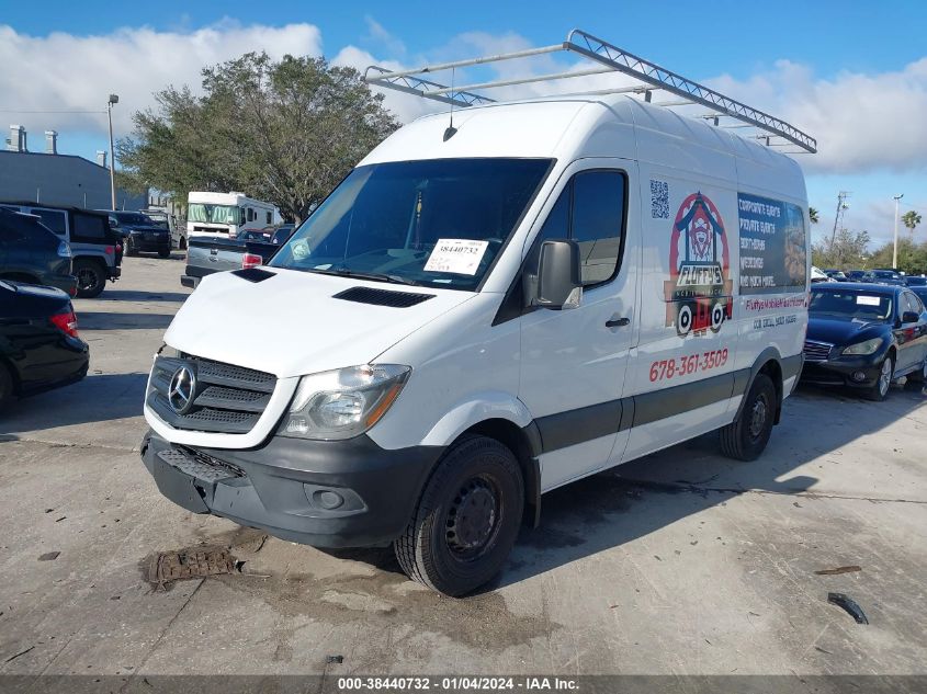 2016 MERCEDES-BENZ SPRINTER 2500 NORMAL ROOF WD3PE7DD3GP287321