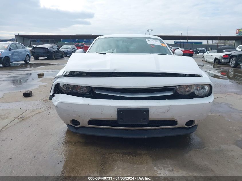 2013 DODGE CHALLENGER SXT - 2C3CDYAG2DH723978
