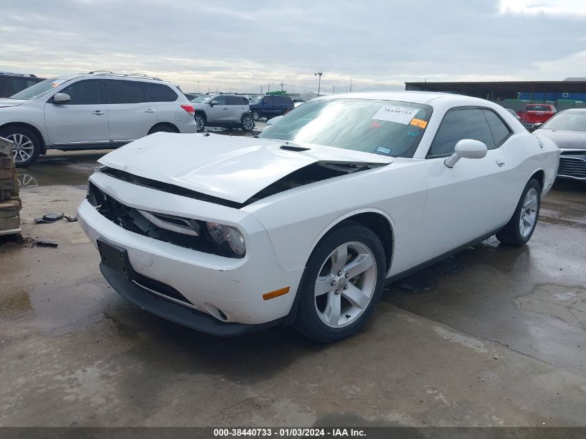 2013 DODGE CHALLENGER SXT - 2C3CDYAG2DH723978