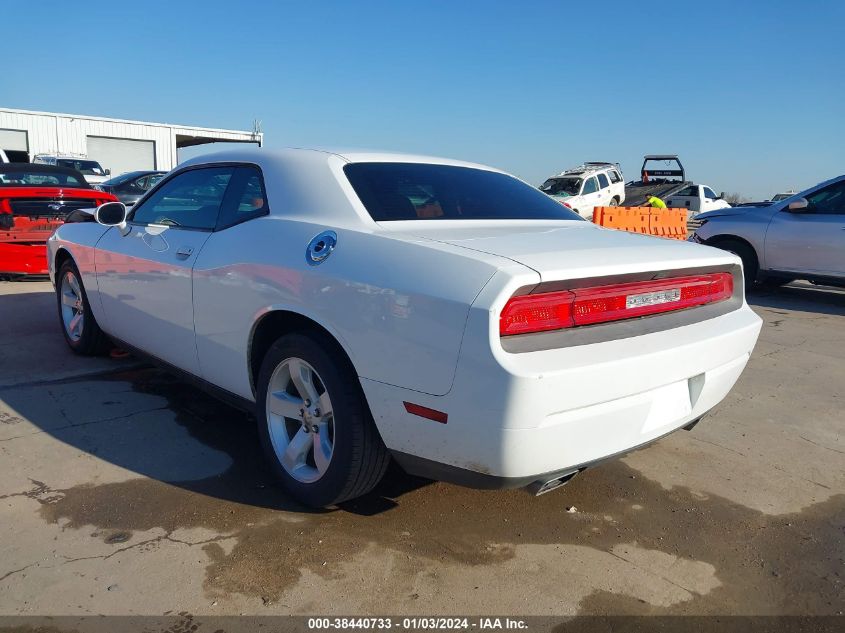 2013 DODGE CHALLENGER SXT - 2C3CDYAG2DH723978