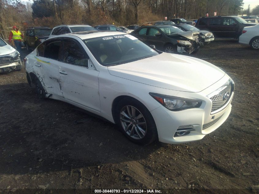 2015 INFINITI Q50 PREMIUM/SPORT - JN1BV7AR1FM390613