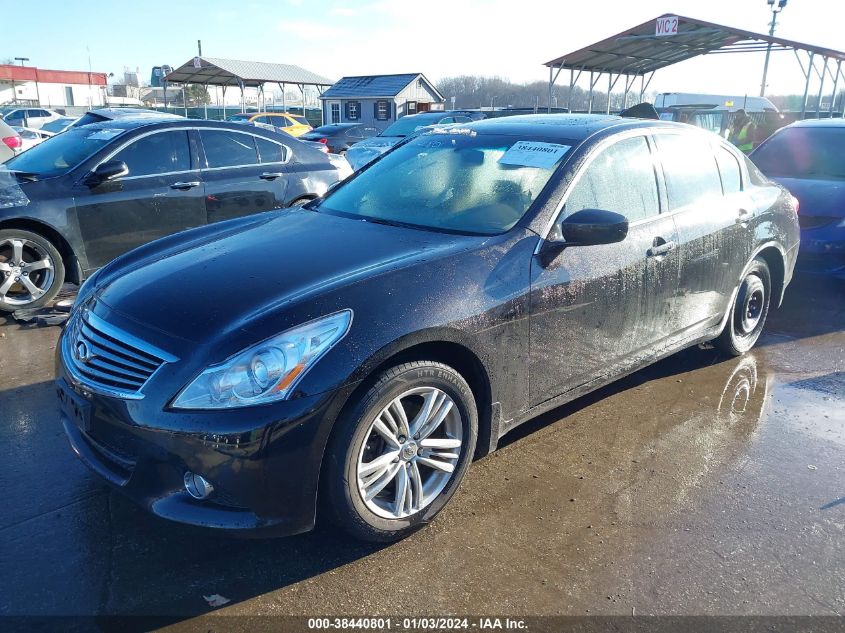 2013 INFINITI G37X - JN1CV6AR3DM763162