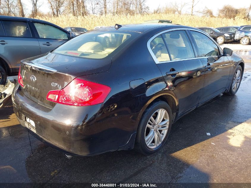 2013 INFINITI G37X - JN1CV6AR3DM763162