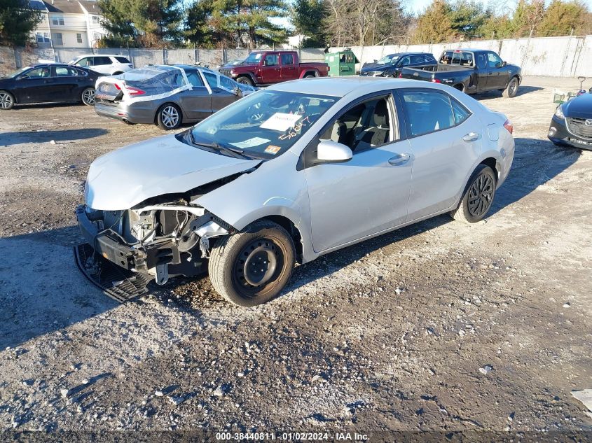 2017 TOYOTA COROLLA LE - 2T1BURHE3HC877360