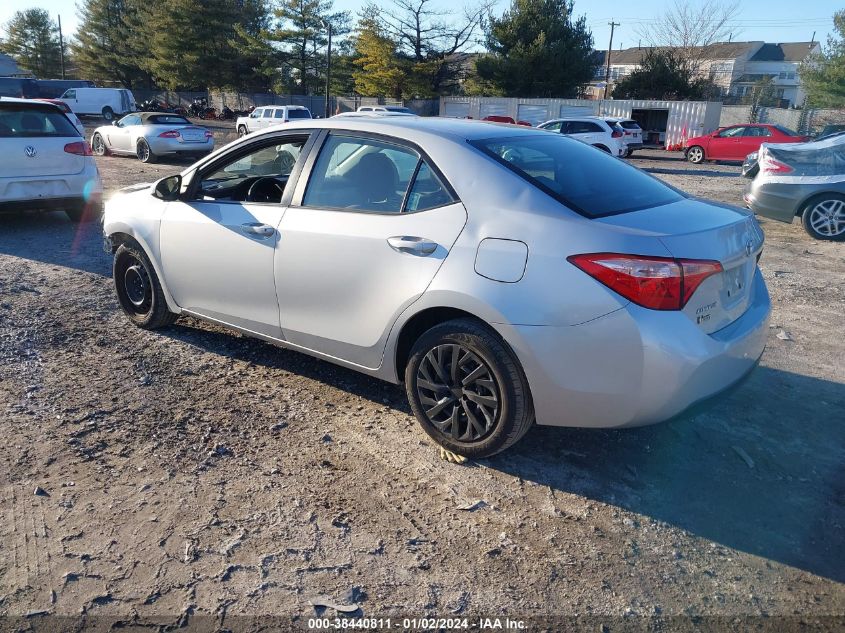 2017 TOYOTA COROLLA LE - 2T1BURHE3HC877360