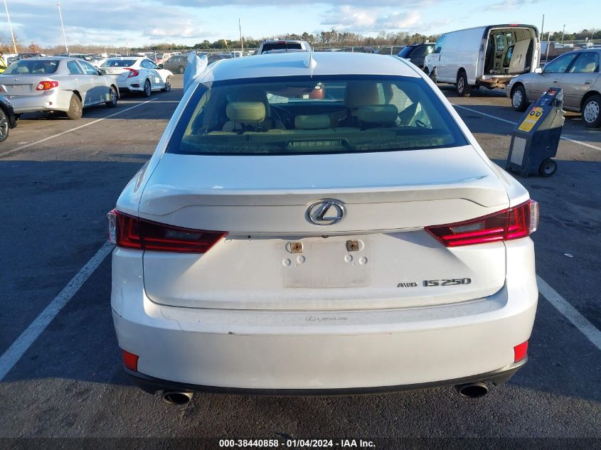 2015 LEXUS IS 250 - JTHCF1D23F5015941