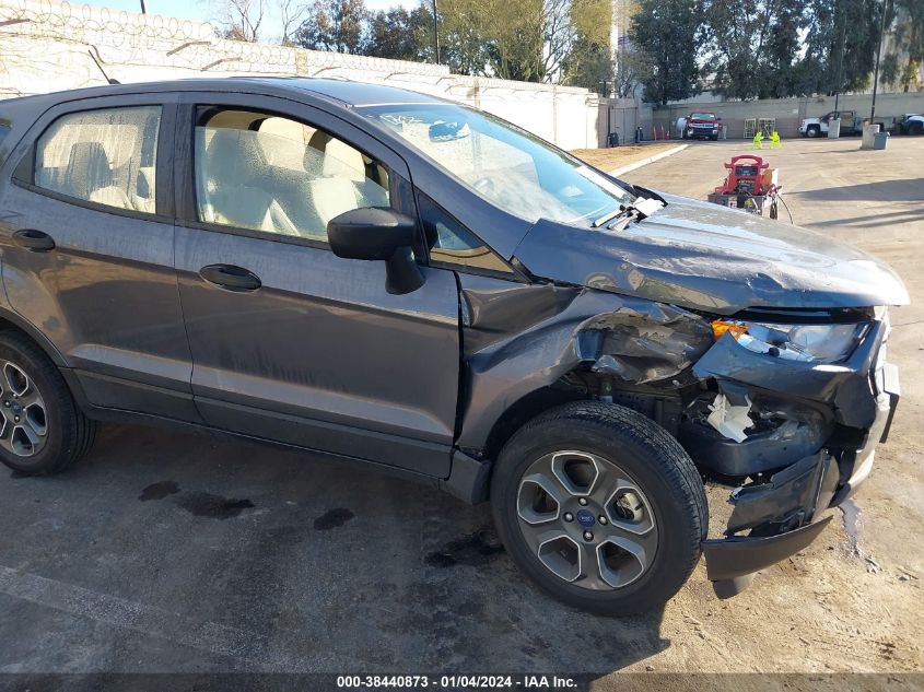 2021 FORD ECOSPORT S - MAJ3S2FE4MC441128
