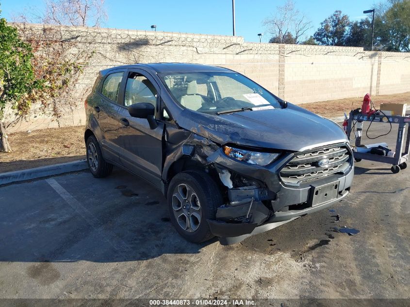 2021 FORD ECOSPORT S - MAJ3S2FE4MC441128