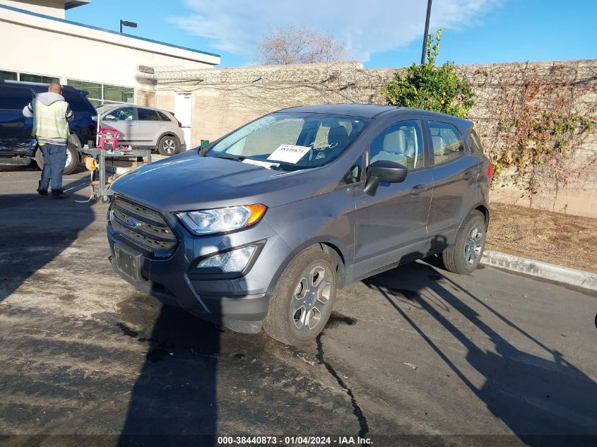 2021 FORD ECOSPORT S - MAJ3S2FE4MC441128