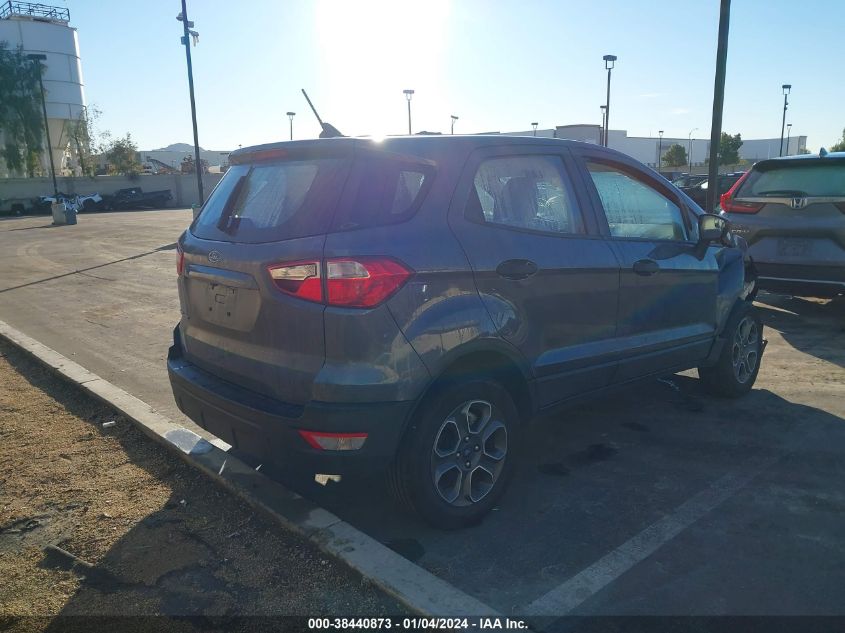 2021 FORD ECOSPORT S - MAJ3S2FE4MC441128