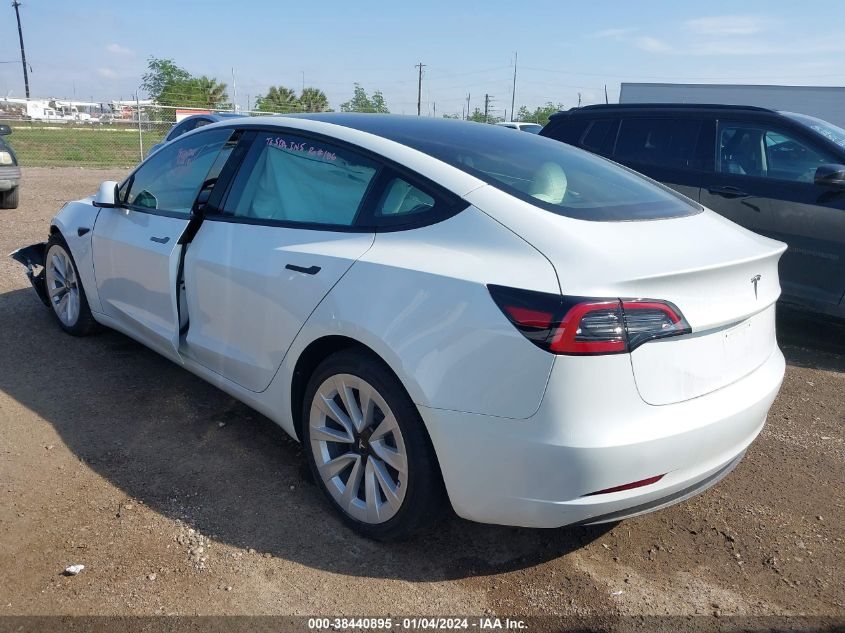 2023 TESLA MODEL 3 - 5YJ3E1EA4PF503161