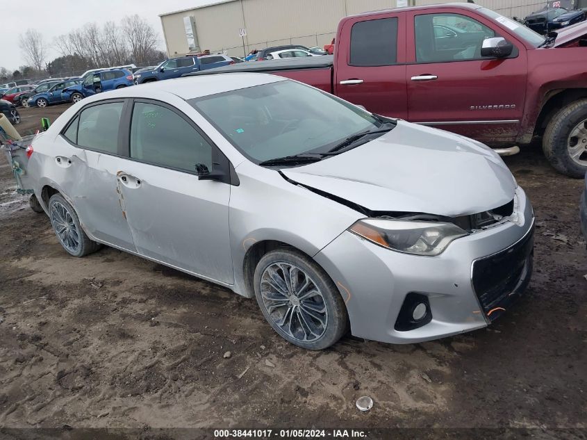 2016 TOYOTA COROLLA S PLUS - 2T1BURHE3GC622691