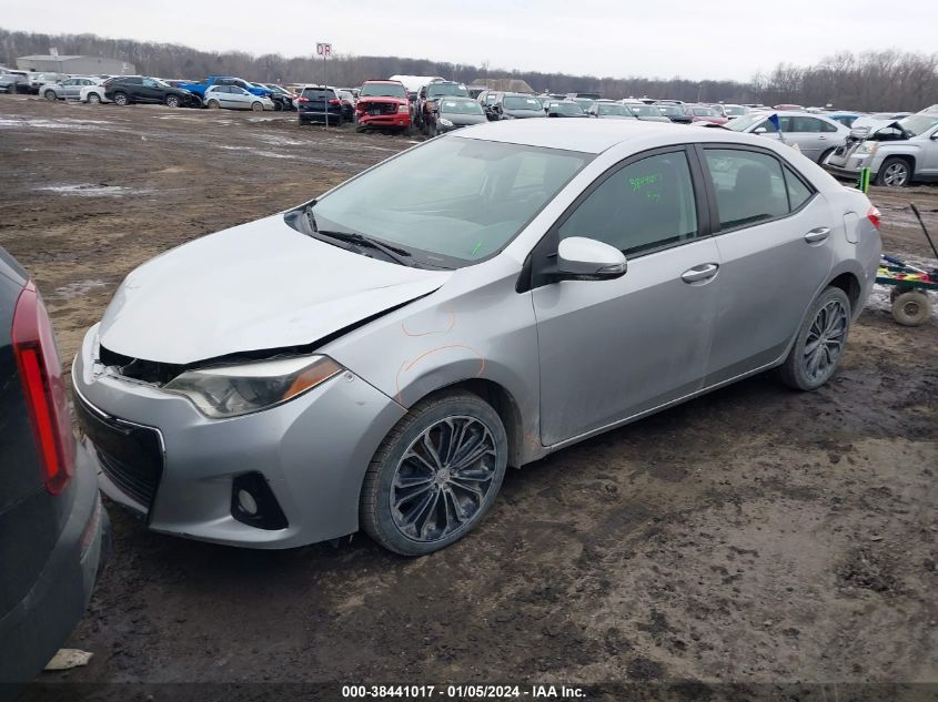2016 TOYOTA COROLLA S PLUS - 2T1BURHE3GC622691